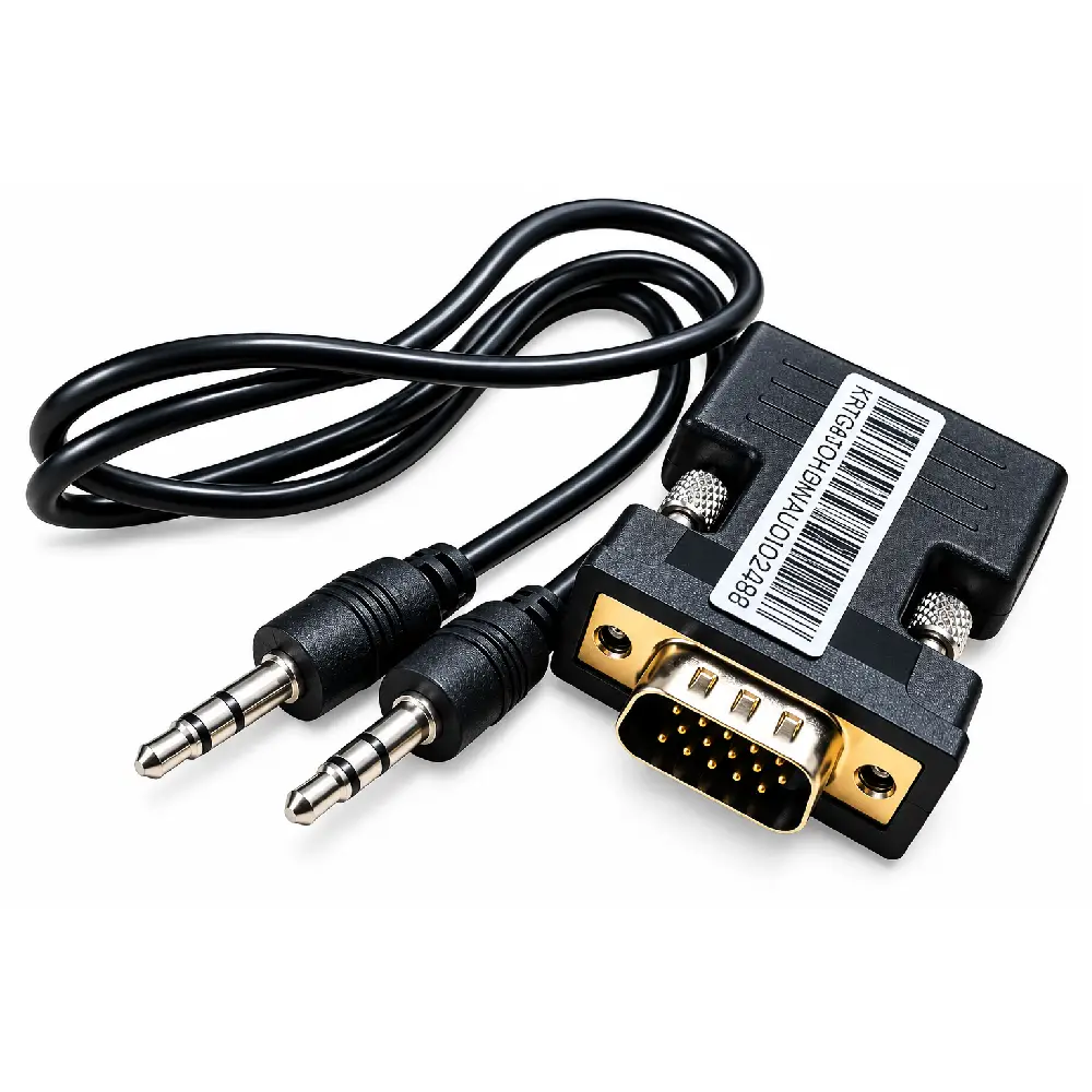 Coconut VGA To HDMI Converter With Audio view 2